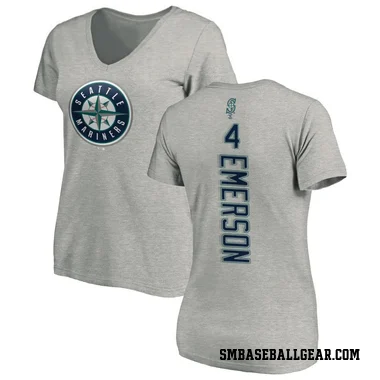 Ash Women's Colt Emerson Seattle Mariners Backer Slim Fit T-Shirt -