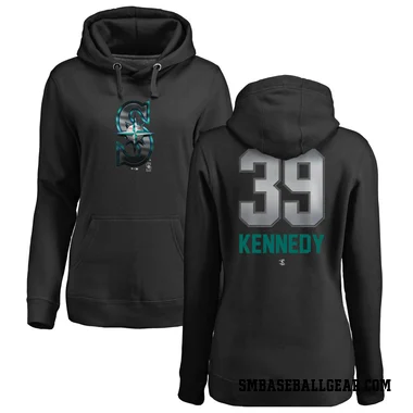 Black Women's Buddy Kennedy Seattle Mariners Branded Midnight Mascot Pullover Hoodie -