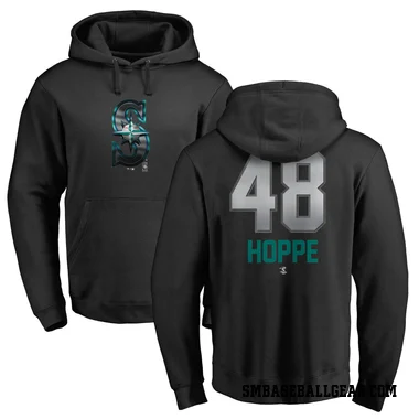 Black Youth Alex Hoppe Seattle Mariners Branded Midnight Mascot Pullover Hoodie -
