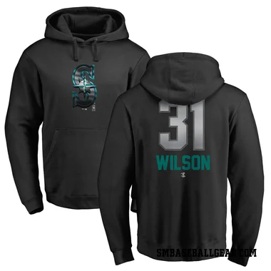 Black Youth Weston Wilson Seattle Mariners Branded Midnight Mascot Pullover Hoodie -