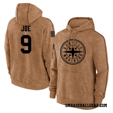 Brown Youth Connor Joe Seattle Mariners 2023 Salute to Service Club Pullover Hoodie
