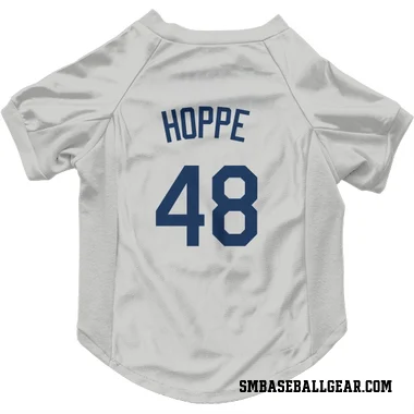 Gray Seattle Mariners Alex Hoppe   Dog & Cat Pet Jersey