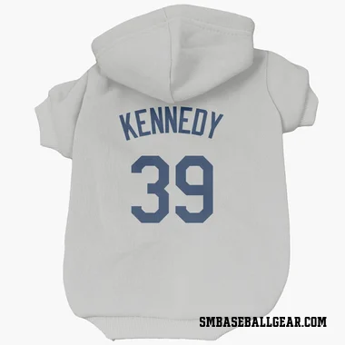 Gray Seattle Mariners Buddy Kennedy   Dog & Cat Pet Hoodie