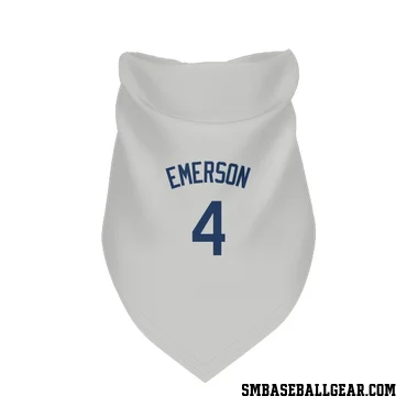 Gray Seattle Mariners Colt Emerson   Dog & Cat Pet Bandana