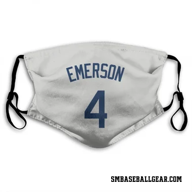 Gray Seattle Mariners Colt Emerson   Face Mask