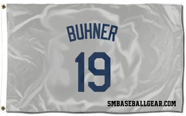 Gray Seattle Mariners Jay Buhner   Flag (3 X 5)