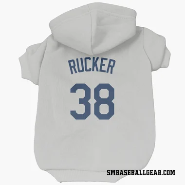 Gray Seattle Mariners Michael Rucker   Dog & Cat Pet Hoodie