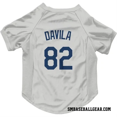Gray Seattle Mariners Nick Davila   Dog & Cat Pet Jersey