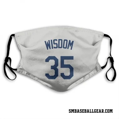 Gray Seattle Mariners Patrick Wisdom   Face Mask