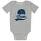 Gray Seattle Mariners Seby Zavala   Newborn & Infant Bodysuit