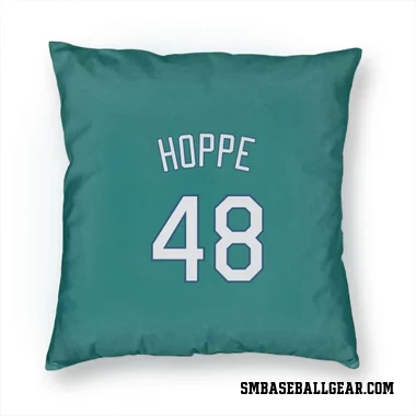 Green Seattle Mariners Alex Hoppe   Pillow Cover (18 X 18)