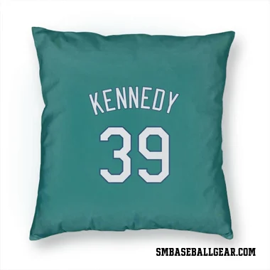 Green Seattle Mariners Buddy Kennedy   Pillow Cover (18 X 18)