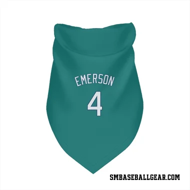 Green Seattle Mariners Colt Emerson   Dog & Cat Pet Bandana