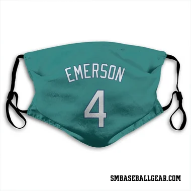 Green Seattle Mariners Colt Emerson   Face Mask