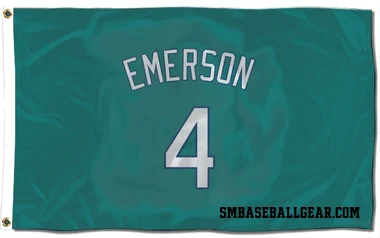 Green Seattle Mariners Colt Emerson   Flag (3 X 5)