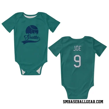 Green Seattle Mariners Connor Joe   Newborn & Infant Bodysuit