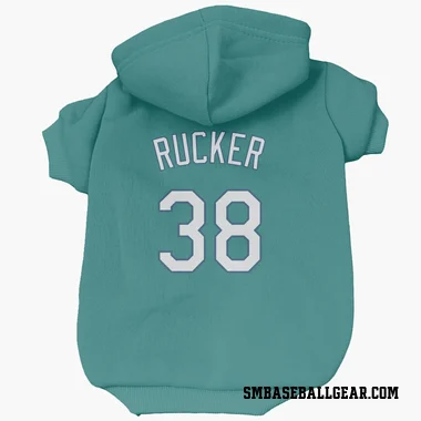 Green Seattle Mariners Michael Rucker   Dog & Cat Pet Hoodie