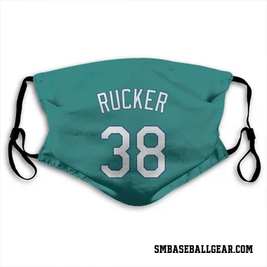 Green Seattle Mariners Michael Rucker   Face Mask