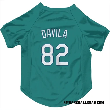 Green Seattle Mariners Nick Davila   Dog & Cat Pet Jersey