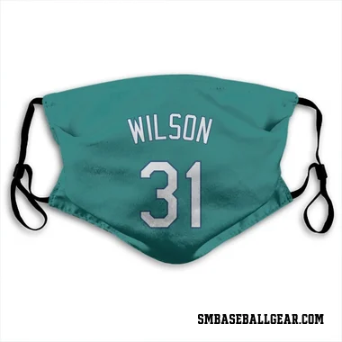 Green Seattle Mariners Weston Wilson   Face Mask