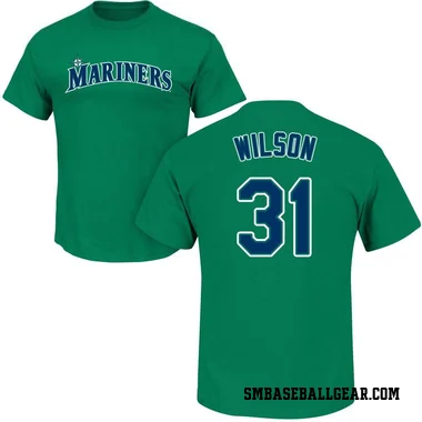 Green Youth Weston Wilson Seattle Mariners Roster T-Shirt -