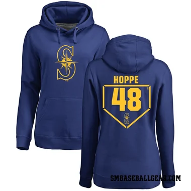 Royal Women's Alex Hoppe Seattle Mariners Branded RBI Pullover Hoodie -