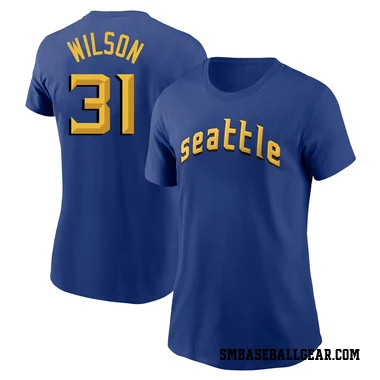 Royal Women's Weston Wilson Seattle Mariners 2023 City Connect T-Shirt