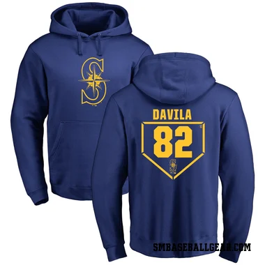 Royal Youth Nick Davila Seattle Mariners Branded RBI Pullover Hoodie -