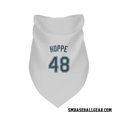White Seattle Mariners Alex Hoppe   Dog & Cat Pet Bandana