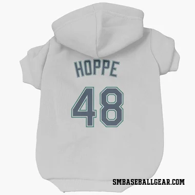 White Seattle Mariners Alex Hoppe   Dog & Cat Pet Hoodie