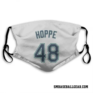 White Seattle Mariners Alex Hoppe   Face Mask