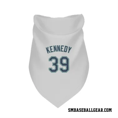 White Seattle Mariners Buddy Kennedy   Dog & Cat Pet Bandana