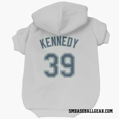 White Seattle Mariners Buddy Kennedy   Dog & Cat Pet Hoodie