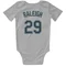 White Seattle Mariners Cal Raleigh   Newborn & Infant Bodysuit
