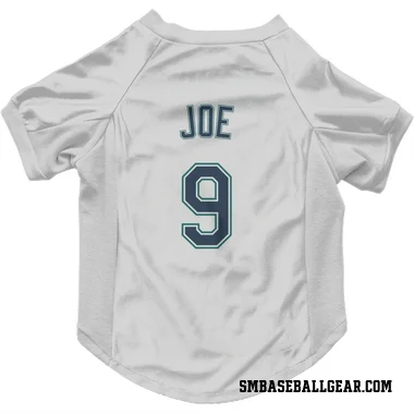 White Seattle Mariners Connor Joe   Dog & Cat Pet Jersey