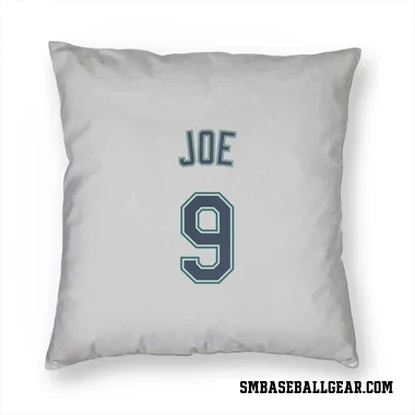 White Seattle Mariners Connor Joe   Pillow Cover (18 X 18)