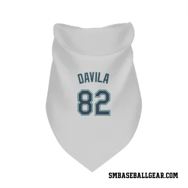White Seattle Mariners Nick Davila   Dog & Cat Pet Bandana
