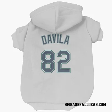 White Seattle Mariners Nick Davila   Dog & Cat Pet Hoodie