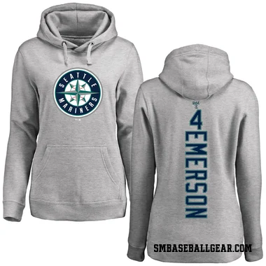 Women's Colt Emerson Seattle Mariners Ash Backer Pullover Hoodie